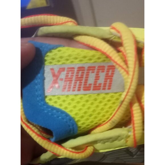 New Balance X-Racer Mode De Vie Mens Sz 8.5 Shoes Neon Green Running Sneakers - Picture 9 of 16